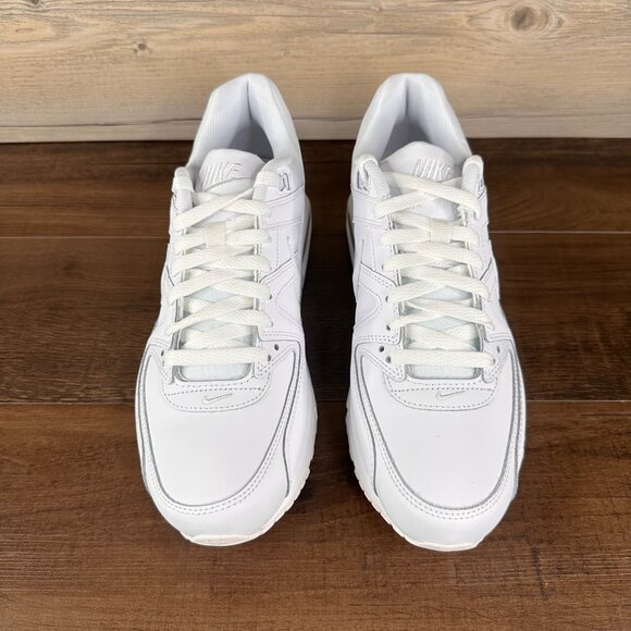 Nike Air Max Command Leather Mens Size 10.5 White Metallic Silver 749760 102 - Picture 4 of 9